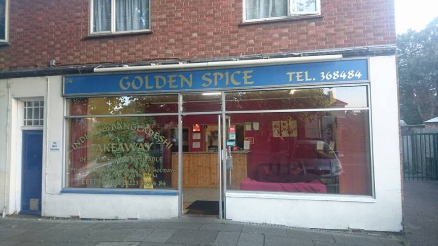 Golden Curry in Cambridge is one of the nicest Indian takeaways in the area