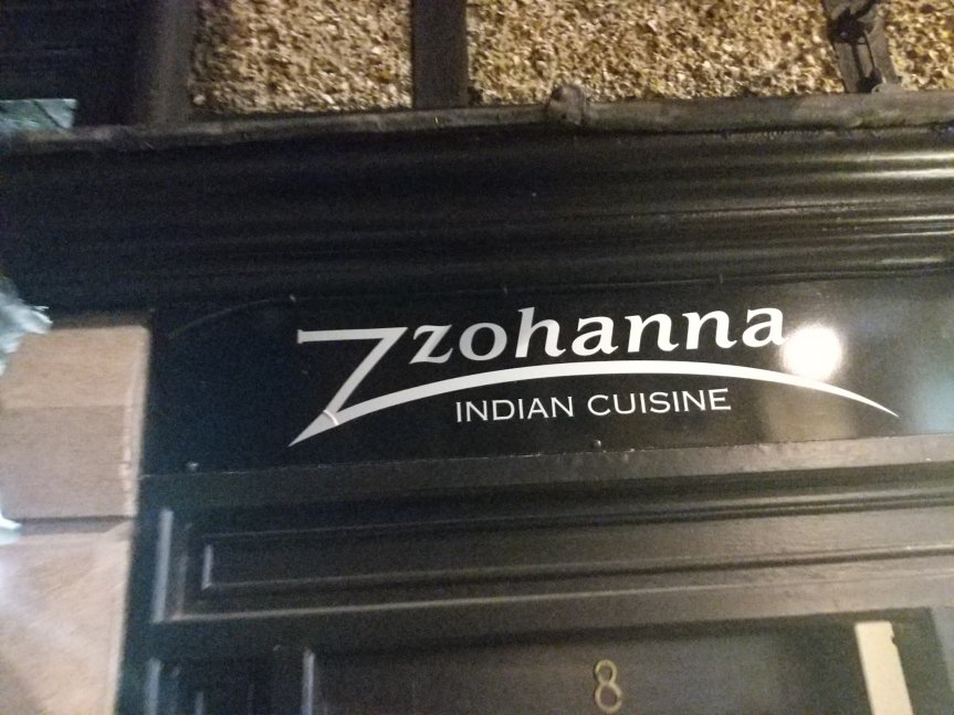 Zzohanna is my favourite indian in st ives