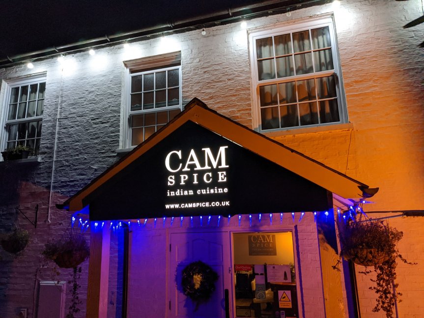Cam Spice in Great Eversden is one of the best Indians in Cambridgeshire