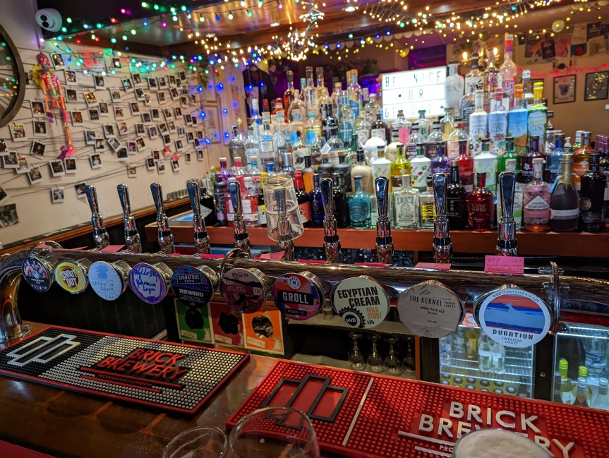 the blue moon is one of my favourite places in Cambridge for craft beer